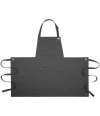 LE100 DE113/116 Le Chef Utility Bib Apron Storm Grey colour image